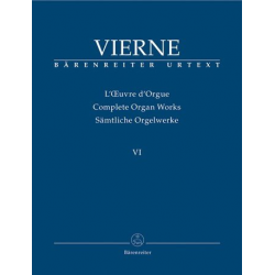 Sämtliche Orgelwerke Band 6 : - Louis Victor Jules Vierne