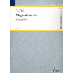 Allegro danzante : für Klarinette und Klavier - Nino Rota