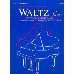 Waltz from Faust for 2 pianos -Charles Francois Gounod / Arr.Charles Renaud De Vilbac