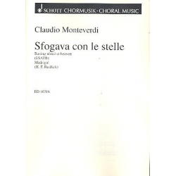 Sfogava con le stelle : for mixed - Claudio Monteverdi