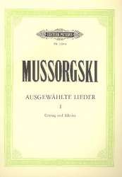 Ausgewählte Lieder Band 1 : für - Modest Petrovich Mussorgsky