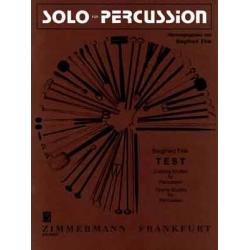TEST : 20 STUDIEN FUER PERCUSSION - Siegfried Fink