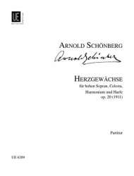 Herzgewächse op.20 : für hohen - Arnold Schönberg