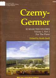 Czerny-Germer: 32 ausgewählte Studien - Band 1, Teil 2 / 32 Selected Studies - Book 1, Part 2 -Carl Czerny / Arr.Heinrich Germer