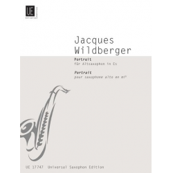 Portrait : für Altsaxophon - Jacques Wildberger