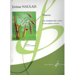 Frissons : pour saxophone alto et -Jérôme Naulais