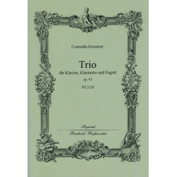 Trio op.43 : für Klavier, - Conradin (Konradin) Kreutzer
