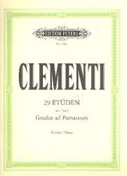 29 Etüden aus Gradus ad Parnassum : - Muzio Clementi