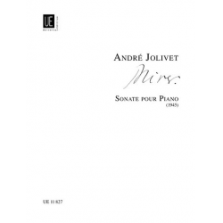 SONATE : POUR PIANO - André Jolivet