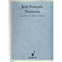 Nocturne : für Klavier - Jean Francaix
