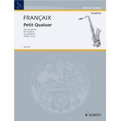 Petit quatuor : pour saxophones - Jean Francaix