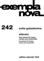 5 Stücke  : für Bajan, Violine - Sofia Gubaidulina