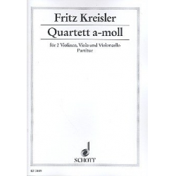 Streichquartett a-Moll - Fritz Kreisler