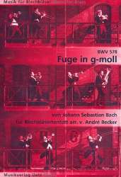 Fuge g-Moll BWV578 : für Blechbläserensemble - Johann Sebastian Bach