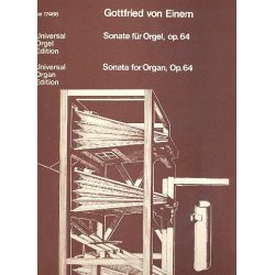 Sonate op.64 : für Orgel - Gottfried von Einem