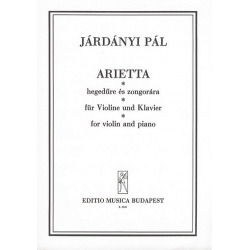 Ariette für Violine und Klavier - Pal Jardanyi