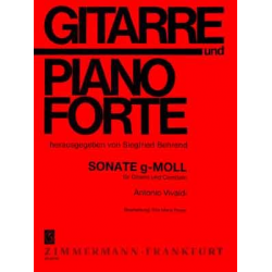 Sonate g-Moll : für Gitarre und Cembalo - Antonio Vivaldi / Arr. Rita Maria Fleres
