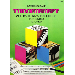 Bastien Piano Basics Klavierschule - Theorie Stufe/Level 3 - Jane and James Bastien