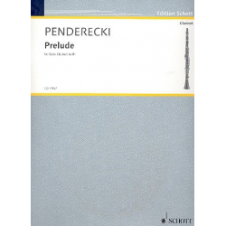Prelude : for solo clarinet -Krzysztof Penderecki