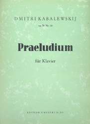 Präludium op.38,24 : für Klavier - Dmitri Kabalewski