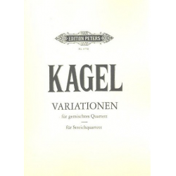 Variationen : für Streichquartett, - Mauricio Kagel