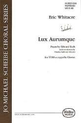 Lux aurumque for male chorus - Eric Whitacre