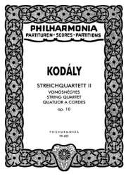Streichquartett Es-Dur Nr.2 op.10 - Zoltán Kodály