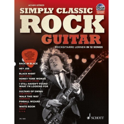 Simply Classic Rock Guitar (+MP3-CD) : - Achim Göres