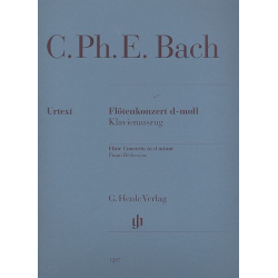 Konzert d-Moll für Flöte und Orchester : -Carl Philipp Emanuel Bach
