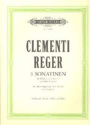3 Sonatinen op.36 für Klavier : - Muzio Clementi