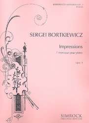 Impressions op.4 : 7 morceaux pour - Sergei Bortkiewicz