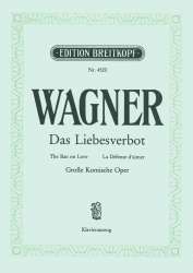 Das Liebesverbot : - Richard Wagner / Arr. Otto Singer