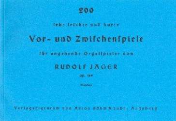 200 sehr leichte und kurze Vor- und - Rudolf Jäger