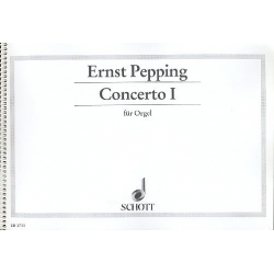 Concerto I : für Orgel - Ernst Pepping