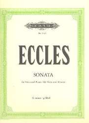 Sonate g-Moll : für Viola und Klavier - Henry Eccles