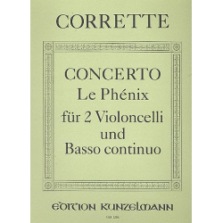 Concerto Le Phénix : für 2 Violoncelli - Michel Corrette