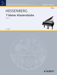 7 kleine Klavierstücke op.12 - Kurt Hessenberg