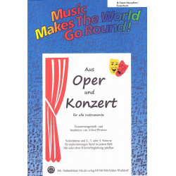 Aus Oper und Konzert - Stimme 1+3 in Bb - Tenorsaxophon / Tenorhorn -Alfred Pfortner