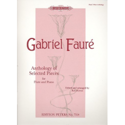 Anthology of selected Pieces : - Gabriel Fauré