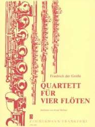 Quartett : für 4 Flöten - Friedrich der Grosse / Arr. Frank Michael
