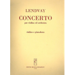 Concerto per violino ed orchestra : - Kamillo Lendvay
