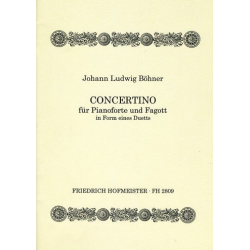 Concertino : für Fagott und - Johann Ludwig Böhner