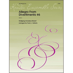 Allegro From Divertimento #6 - Wolfgang Amadeus Mozart / Arr. Frank Halferty