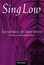 Sing Low : Sacred musik for lower voices