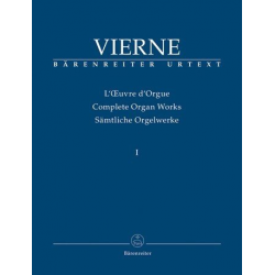 Sämtliche Orgelwerke Band 1 : - Louis Victor Jules Vierne