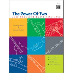 Power Of Two, The - Jazz Trombone Duets With MP3s - Doug Beach