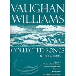 Collected songs vol.1 : - Ralph Vaughan Williams