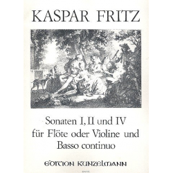 Sonaten 1, 2 und 4 aus - Caspar Fritz