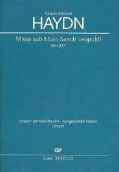 Missa sub Titulo Sancti Leopoldi MH837 : - Johann Michael Haydn