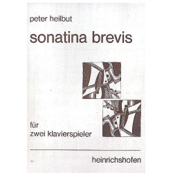Sonatina brevis : für 2 Klavierspieler - Peter Heilbut
